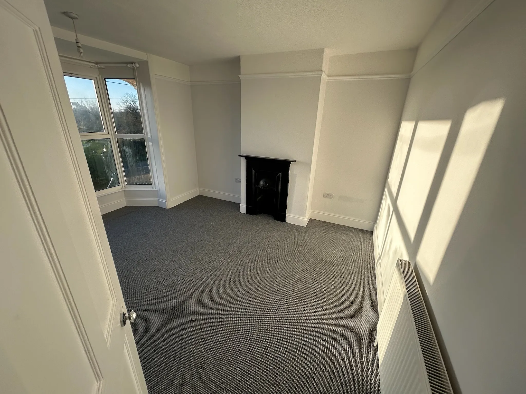 Newly decorated room