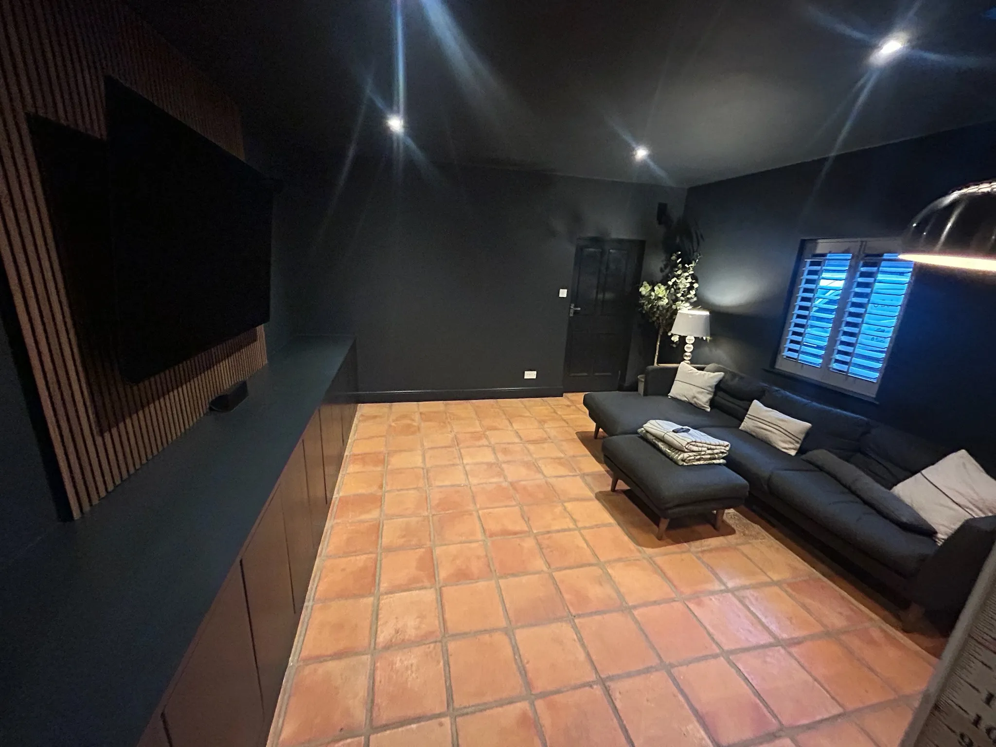 Black room - freshly refurbished