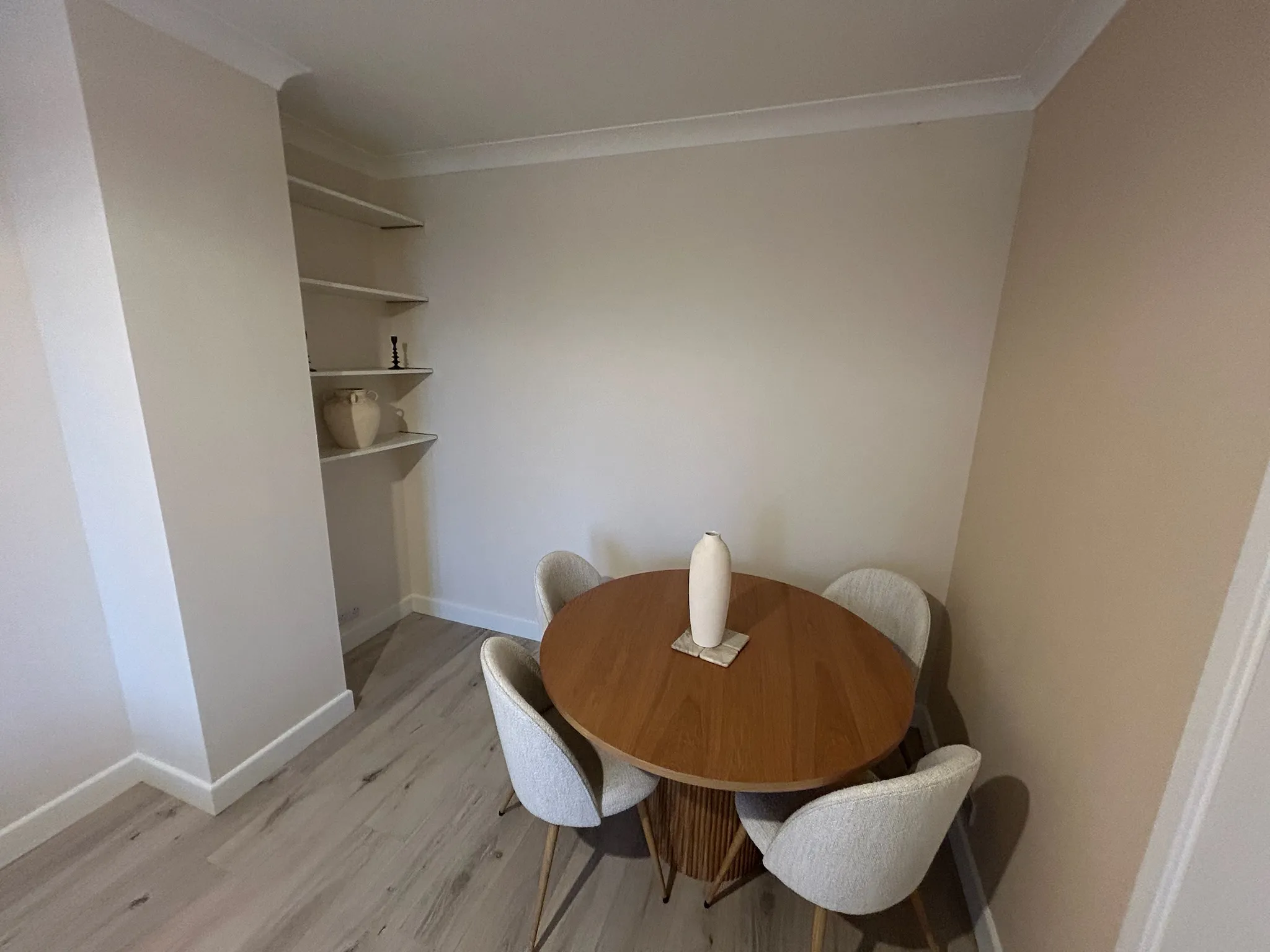 Decorated room