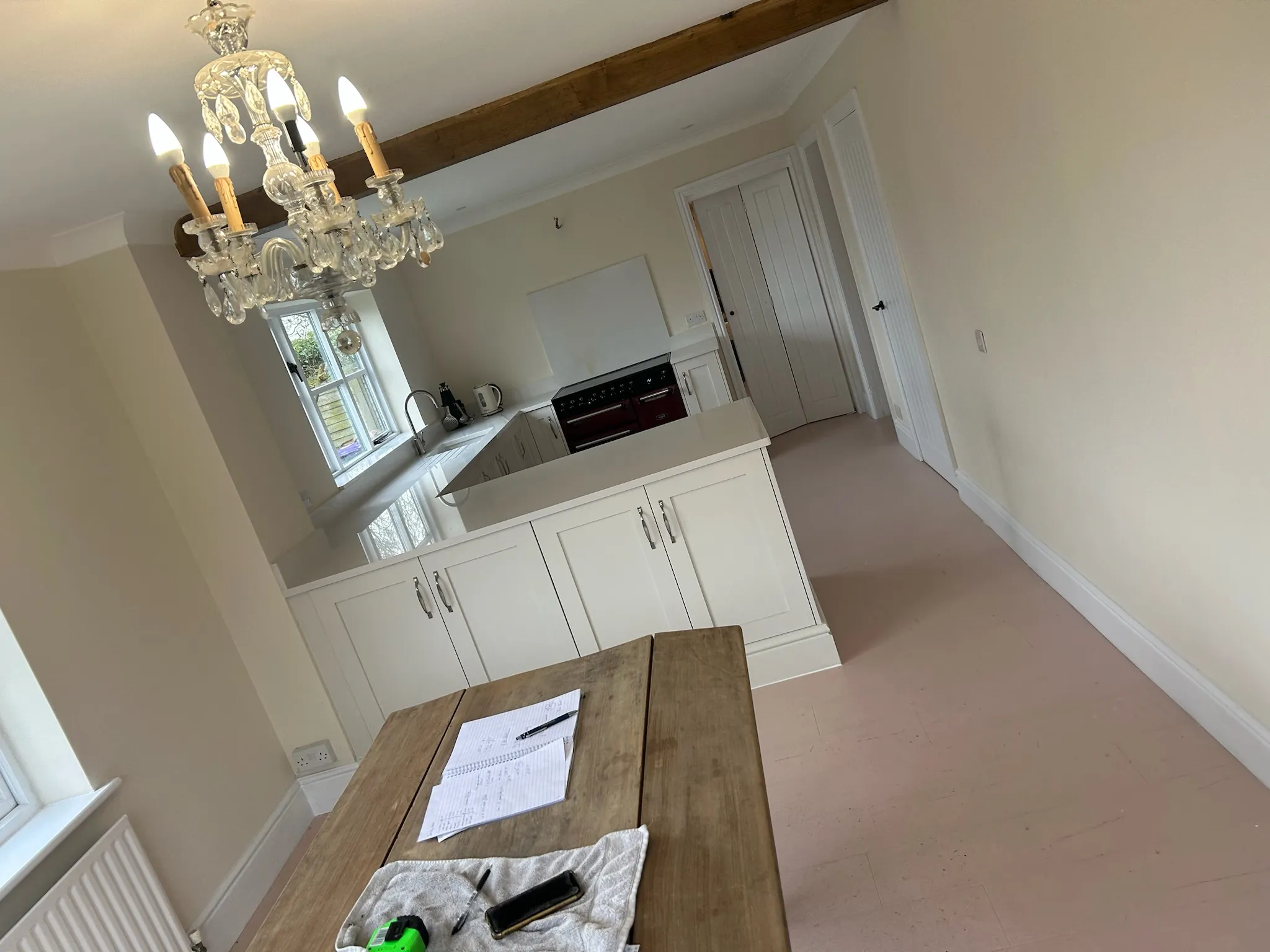 Painted kitchen