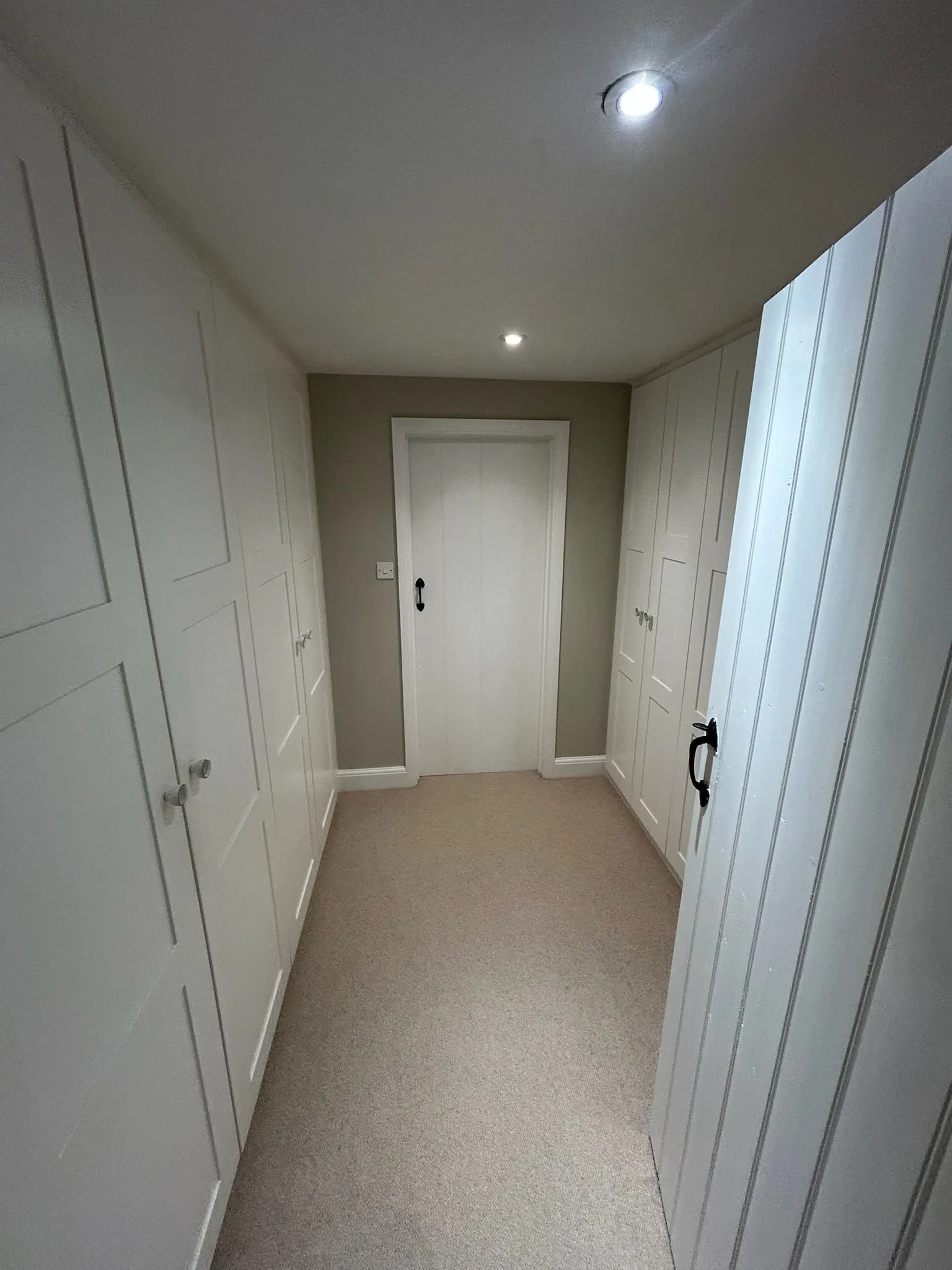 Newly painted room