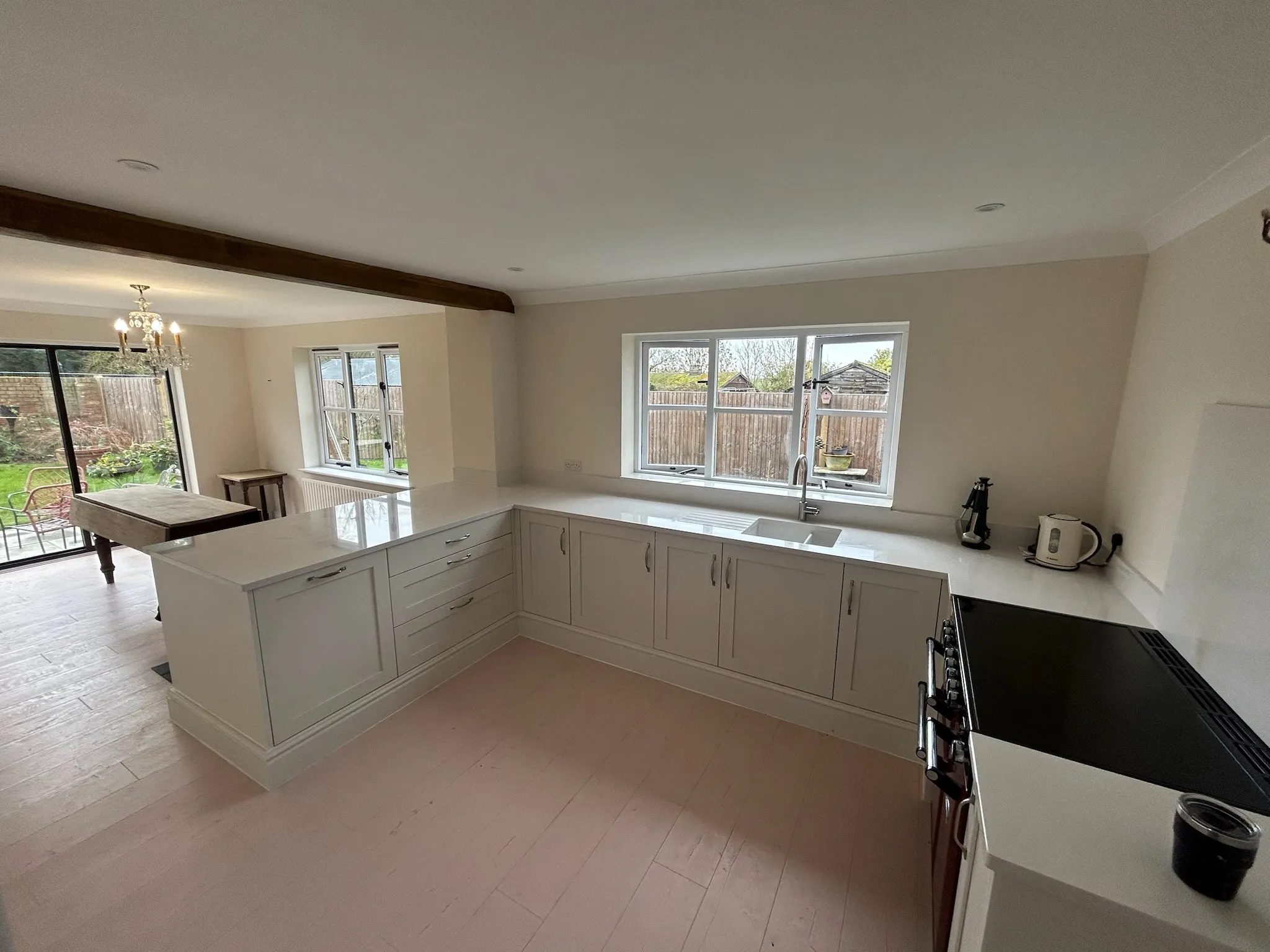 New kitchen installation