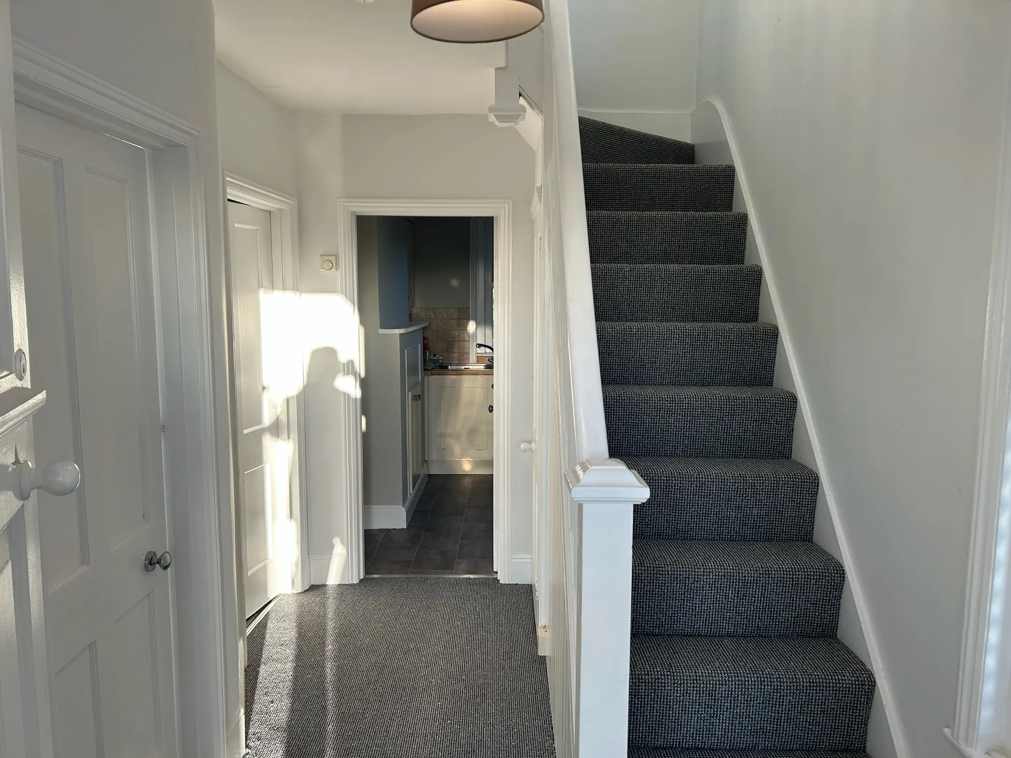 Decorated staircase