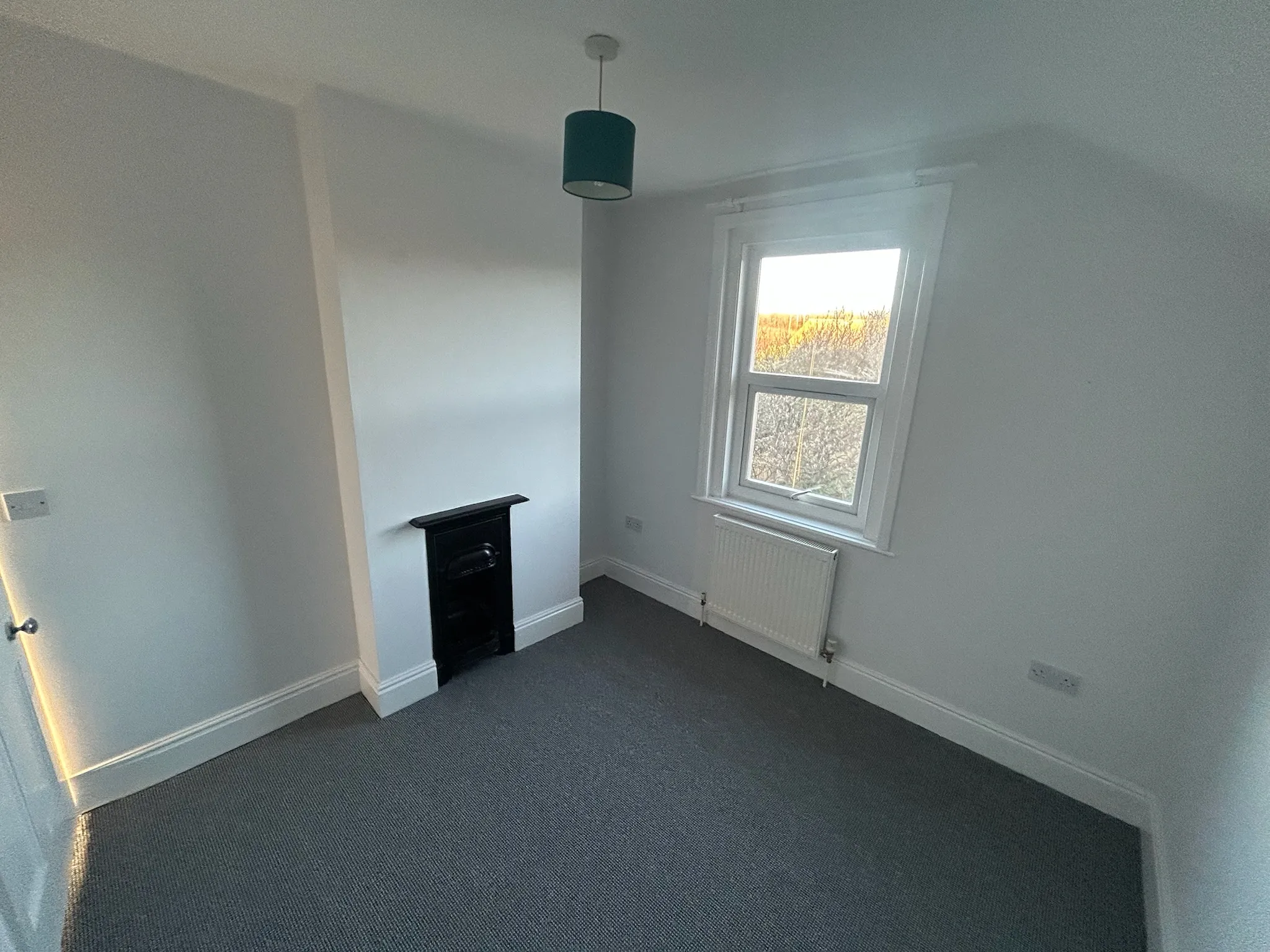 Newly decorated room