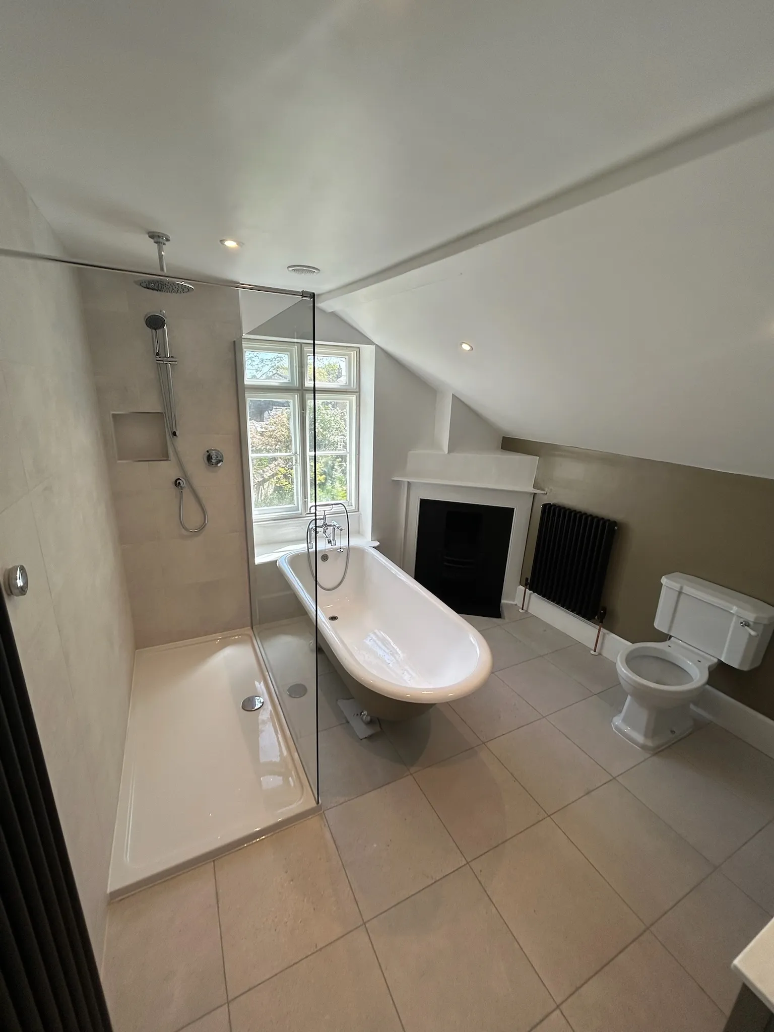 Modern bathroom installation