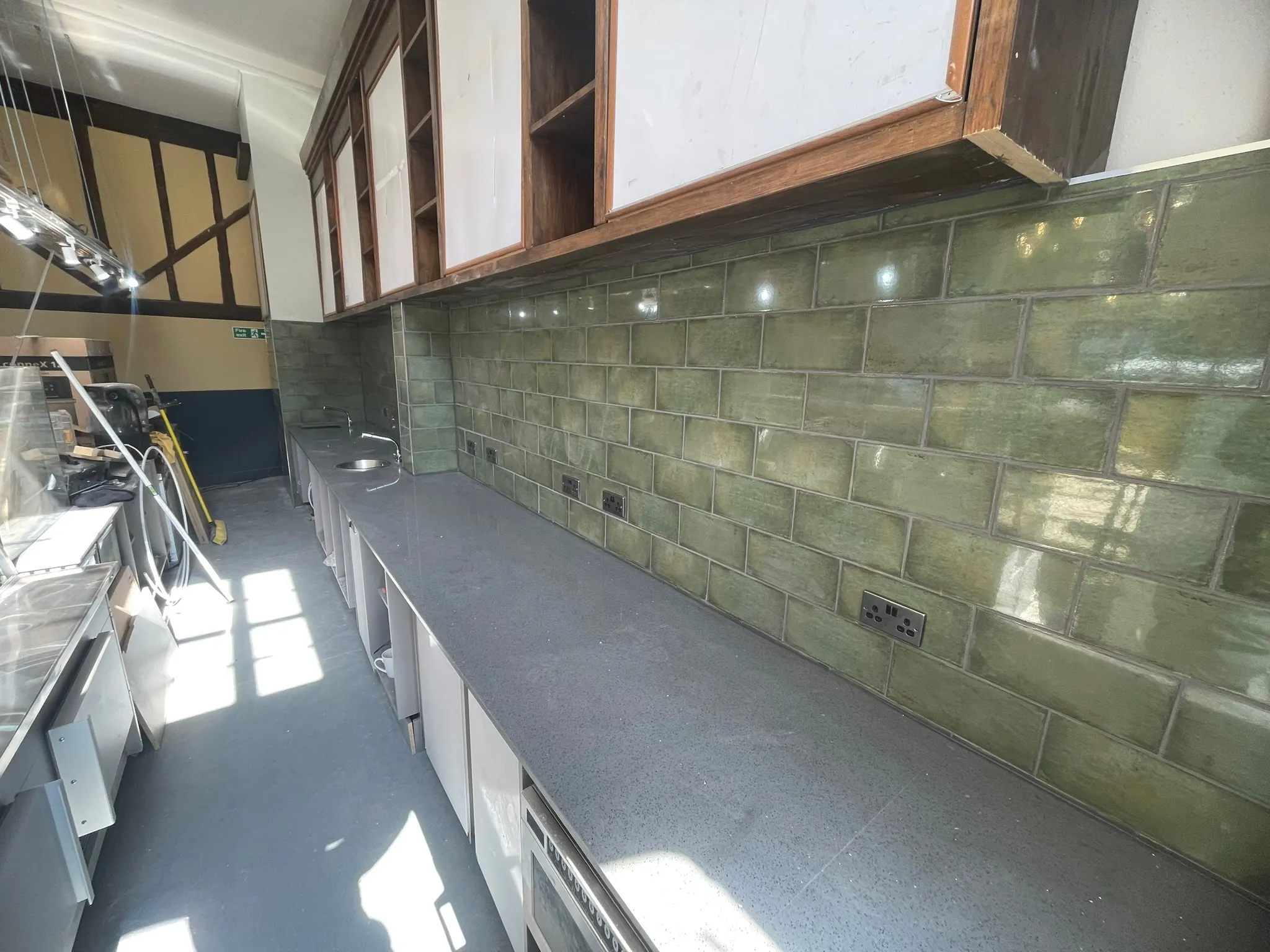 Green tiling