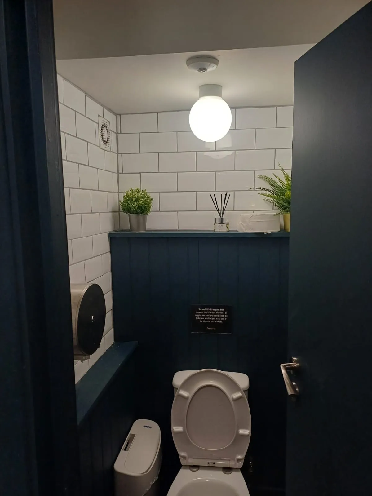 White tiling