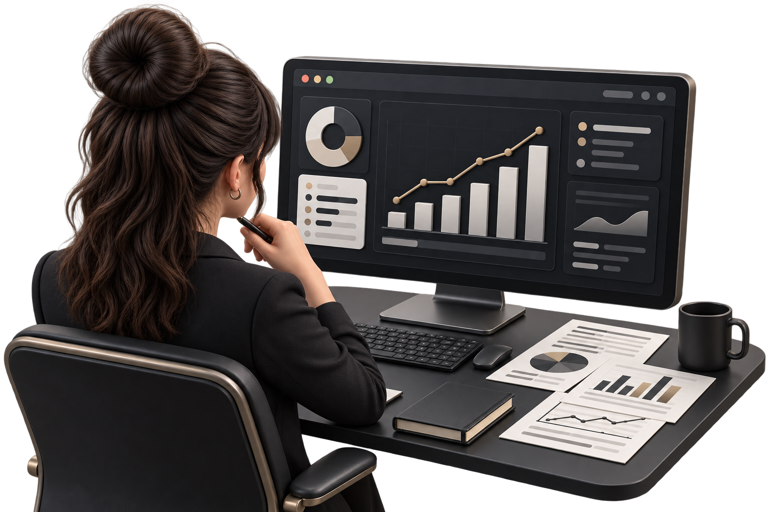 SEO and web development graphic