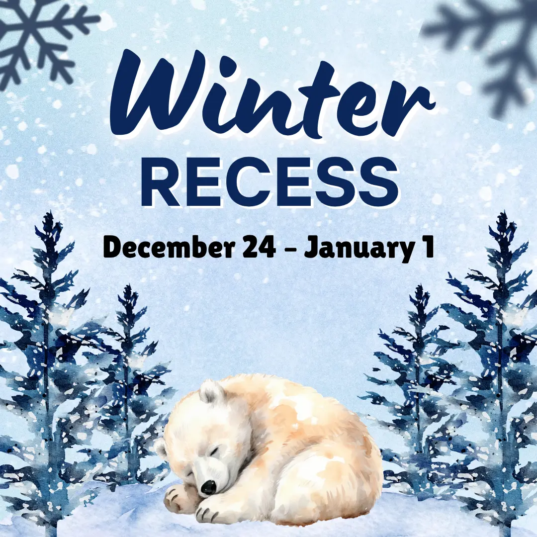 Winter Recess Flyer