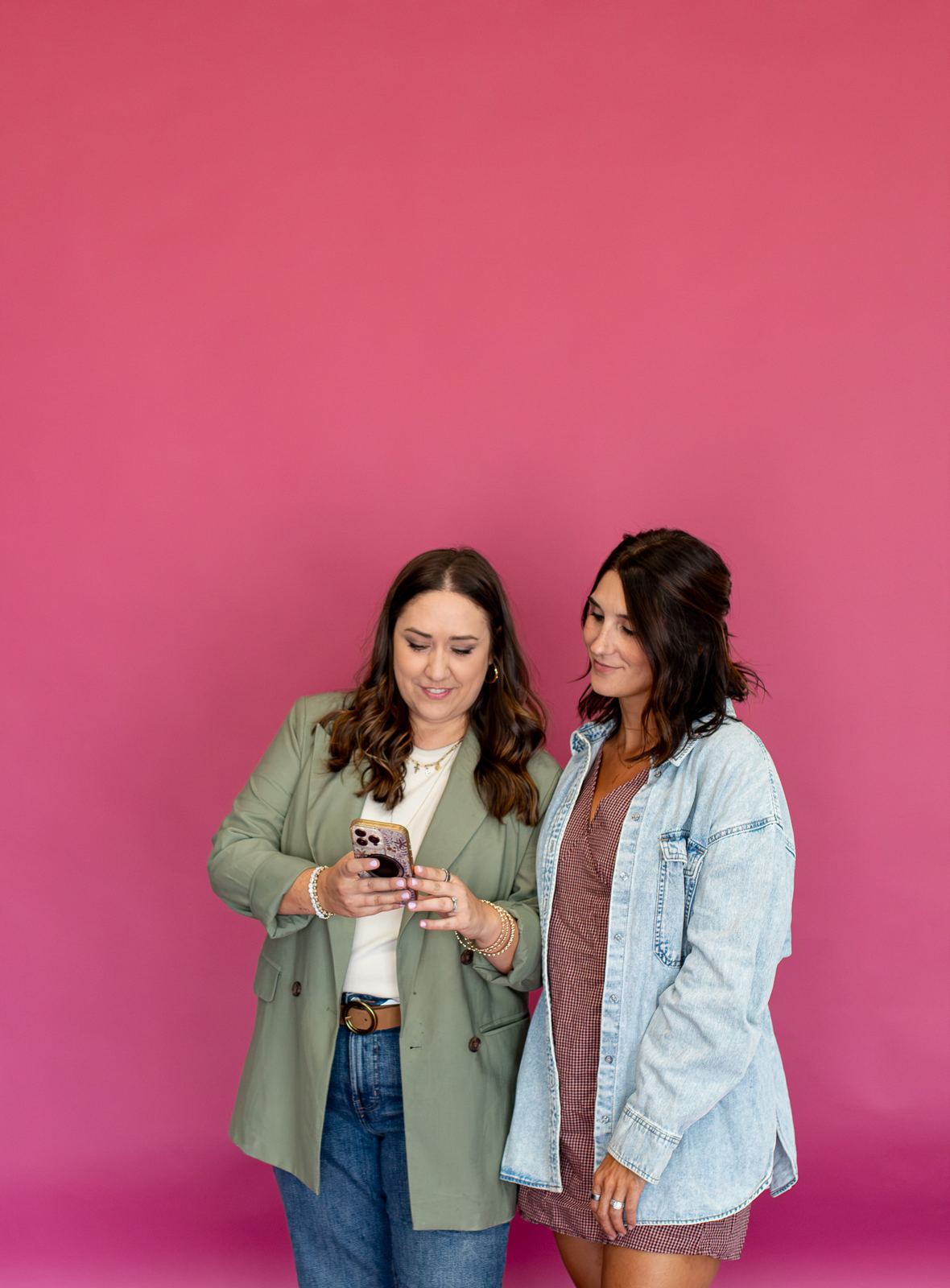 The Flourish founders talking together