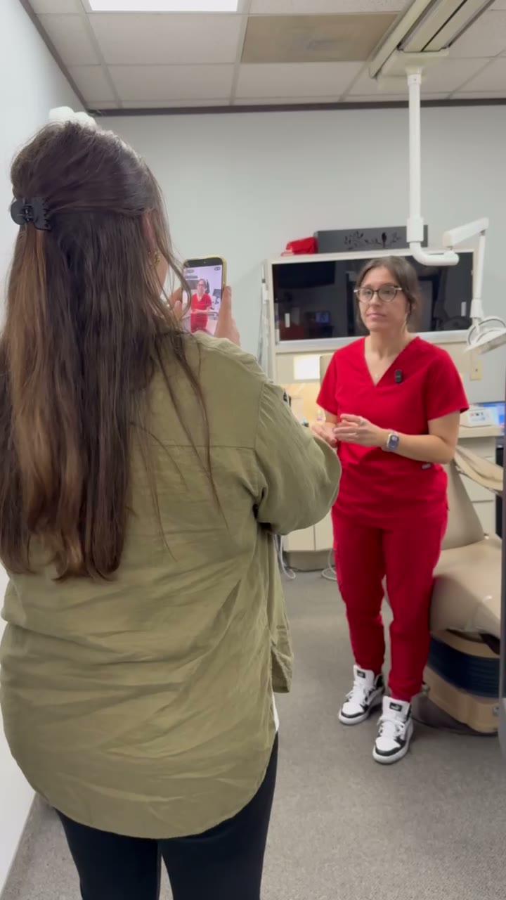 Mirror check between client visits