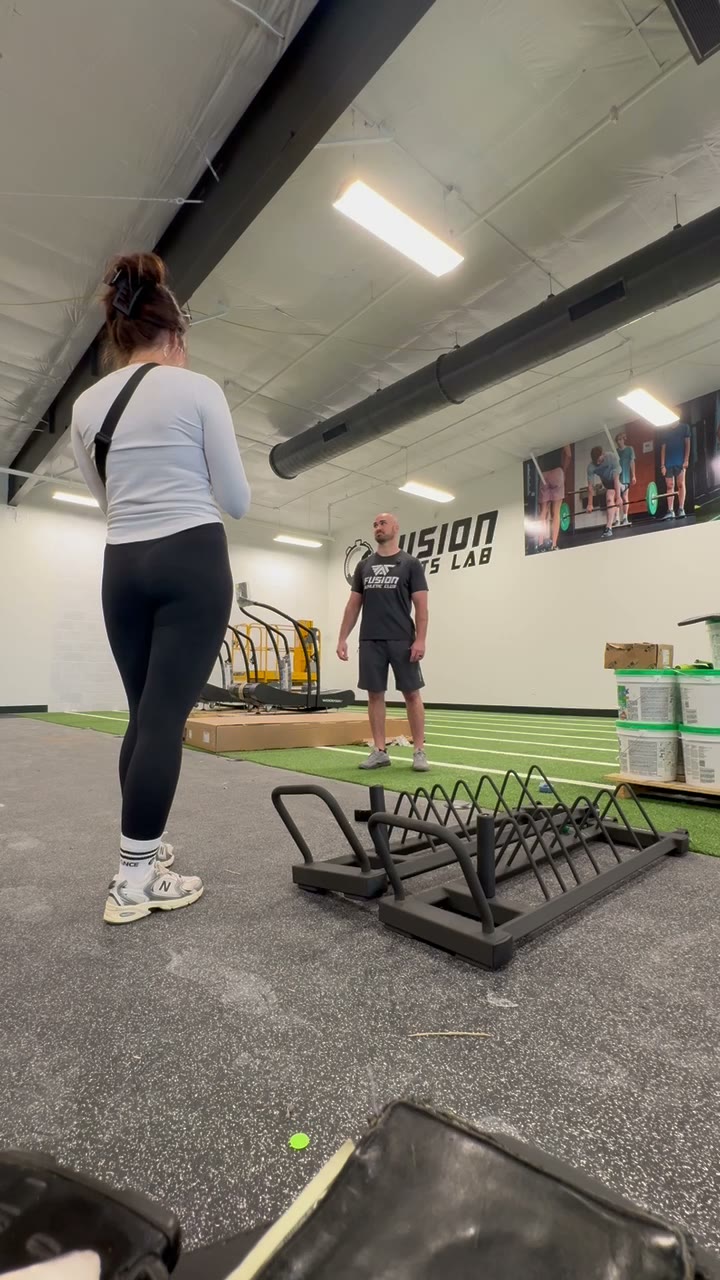 A boutique fitness studio floor