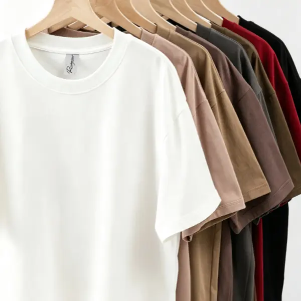 Wholesale casual t-shirts and tops ready stock apparel supplier