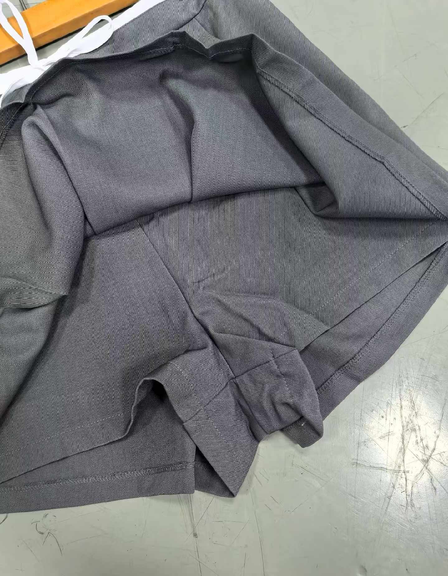 Detail view of inner shorts lining and hem stitching on Ladies' Skort (Style No. TF9117)