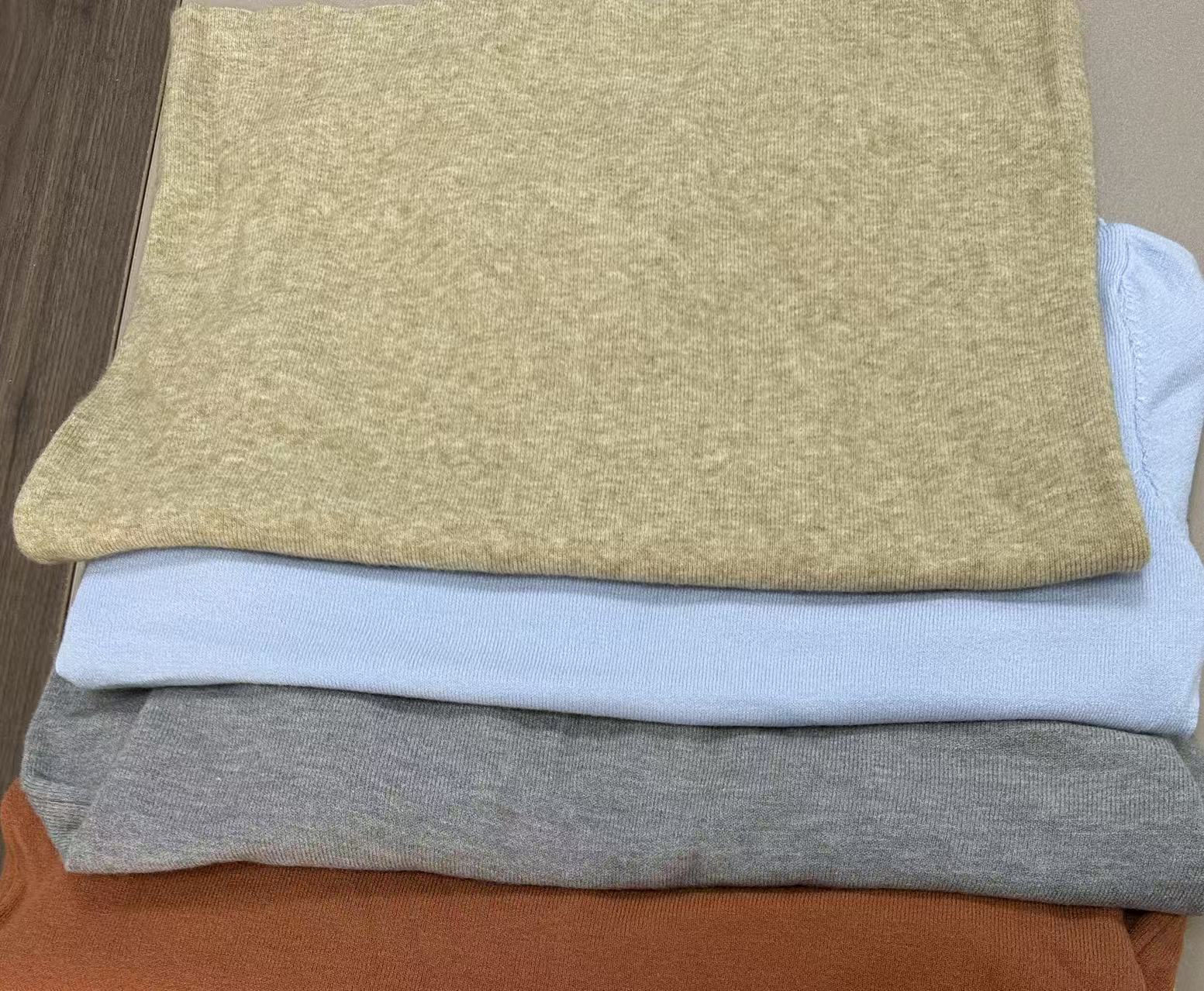 Assorted color options of women's cotton blend cardigans TF8713