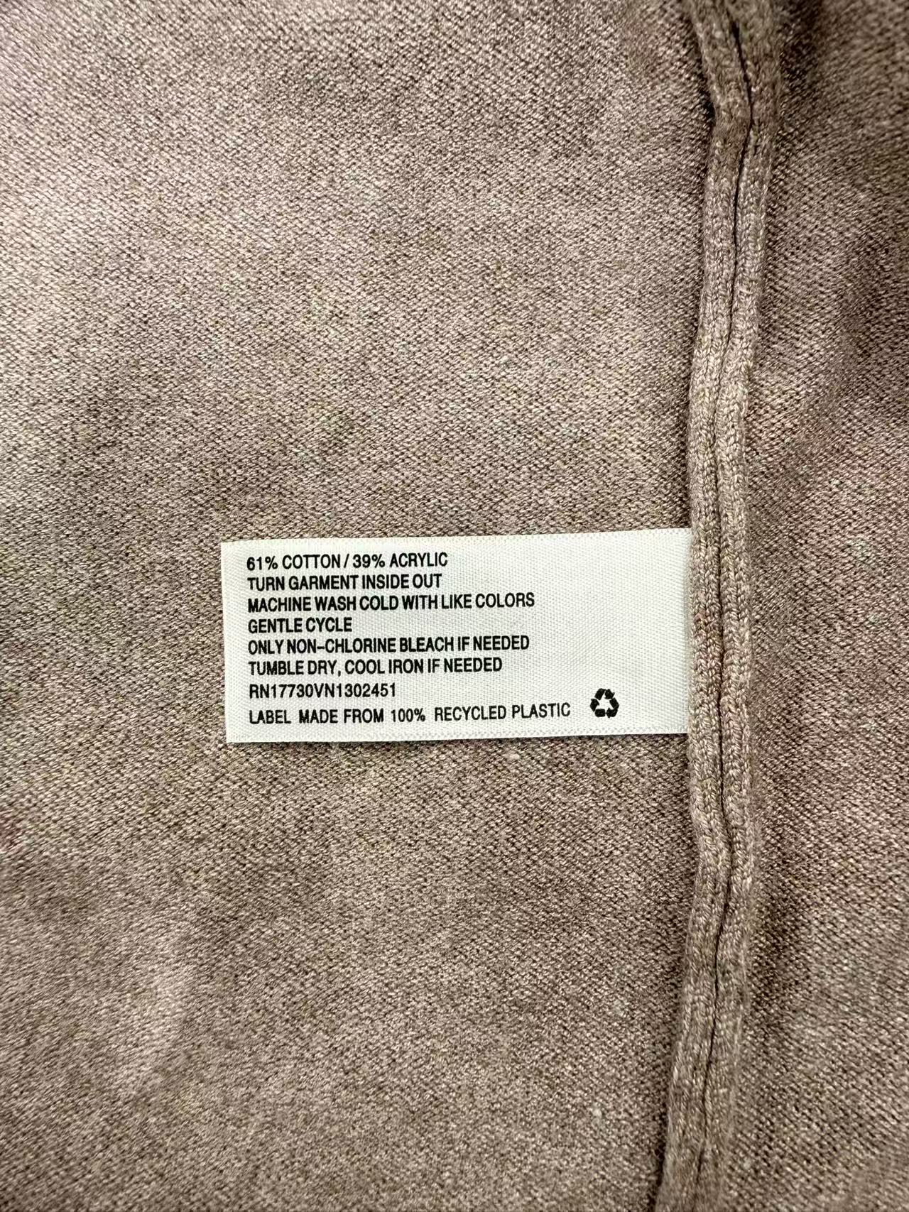 Care label close-up wholesale men's turtleneck vest TF8985