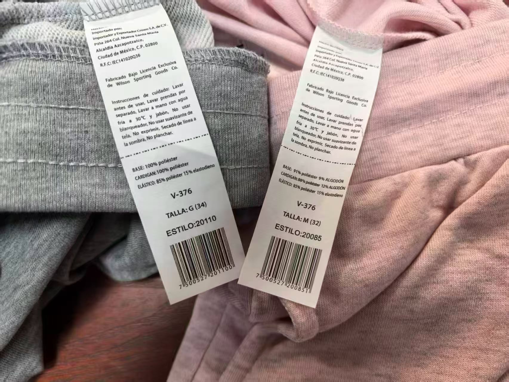 Woven label detail ladies soft polyester casual pants TF8957
