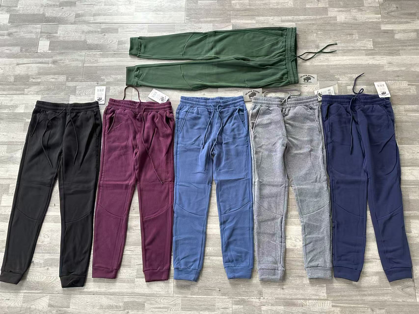 Wholesale men's multi color casual jogger pants TF8726 group shot