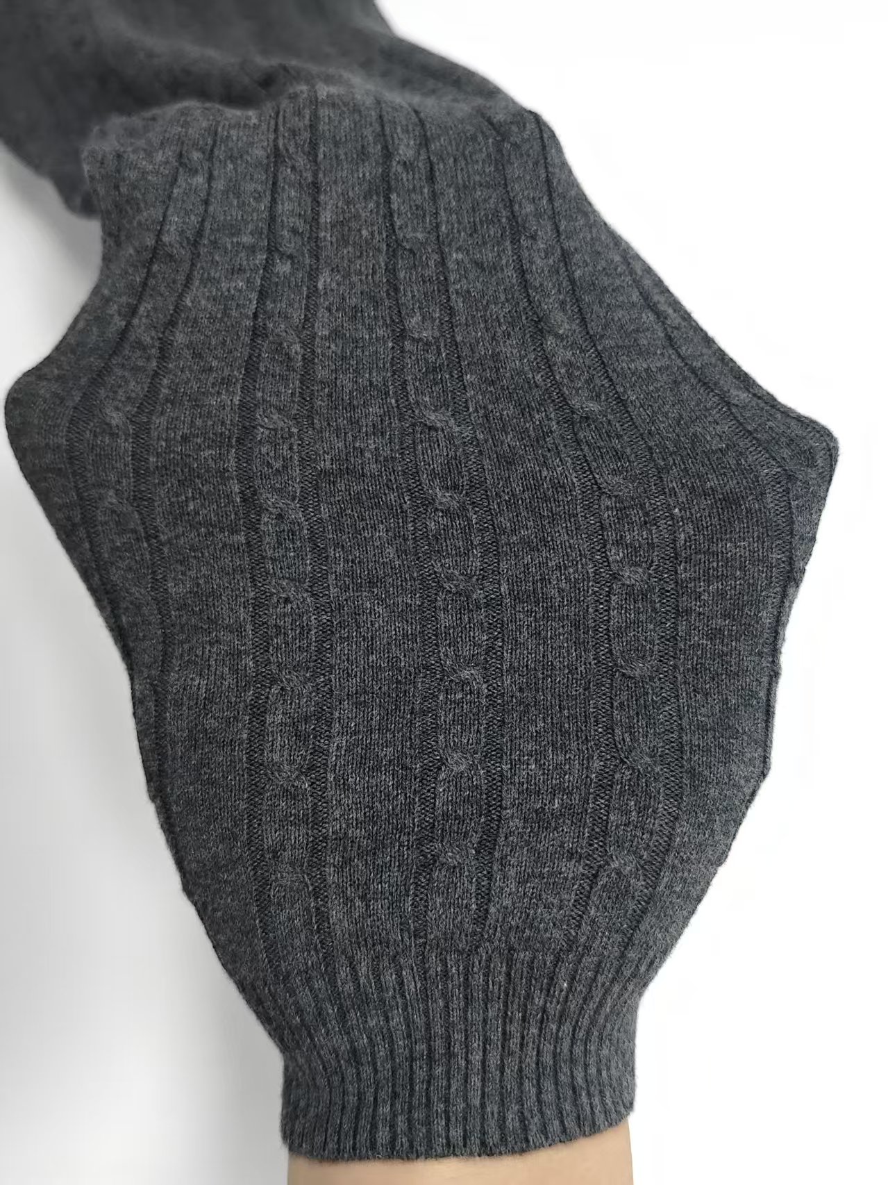 Fabric closeup ladies soft knit leggings TF8715 texture detail