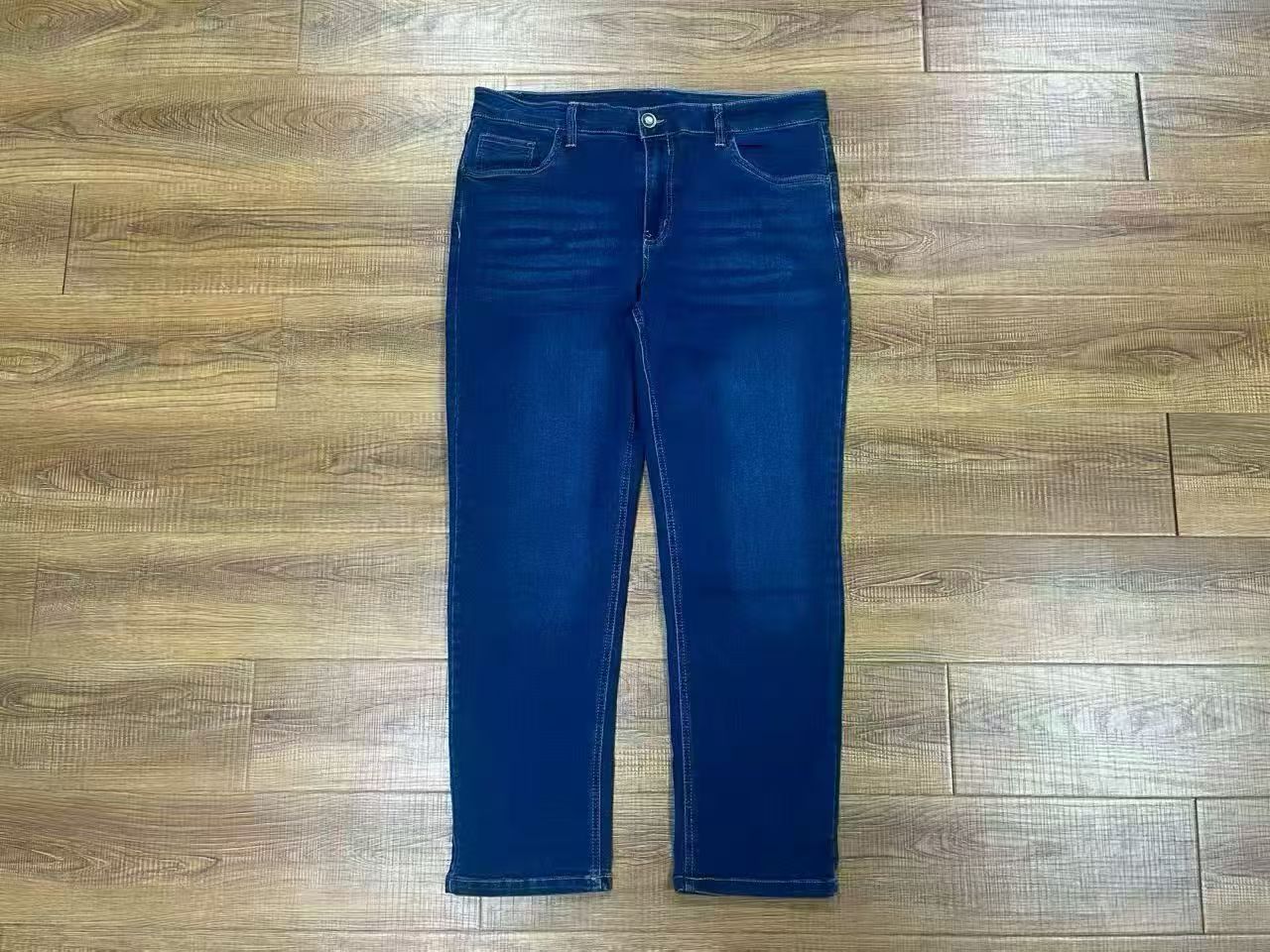 Men's dark blue denim jeans style TF8650 wholesale ready stock