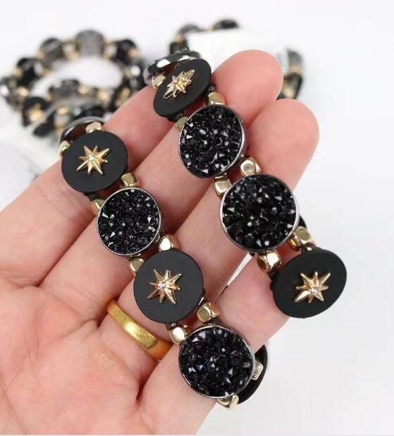 Ladies black bracelet style TR6301 wholesale ready stock