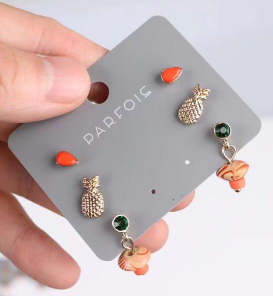 Ladies drop earrings style TR6302 wholesale ready stock