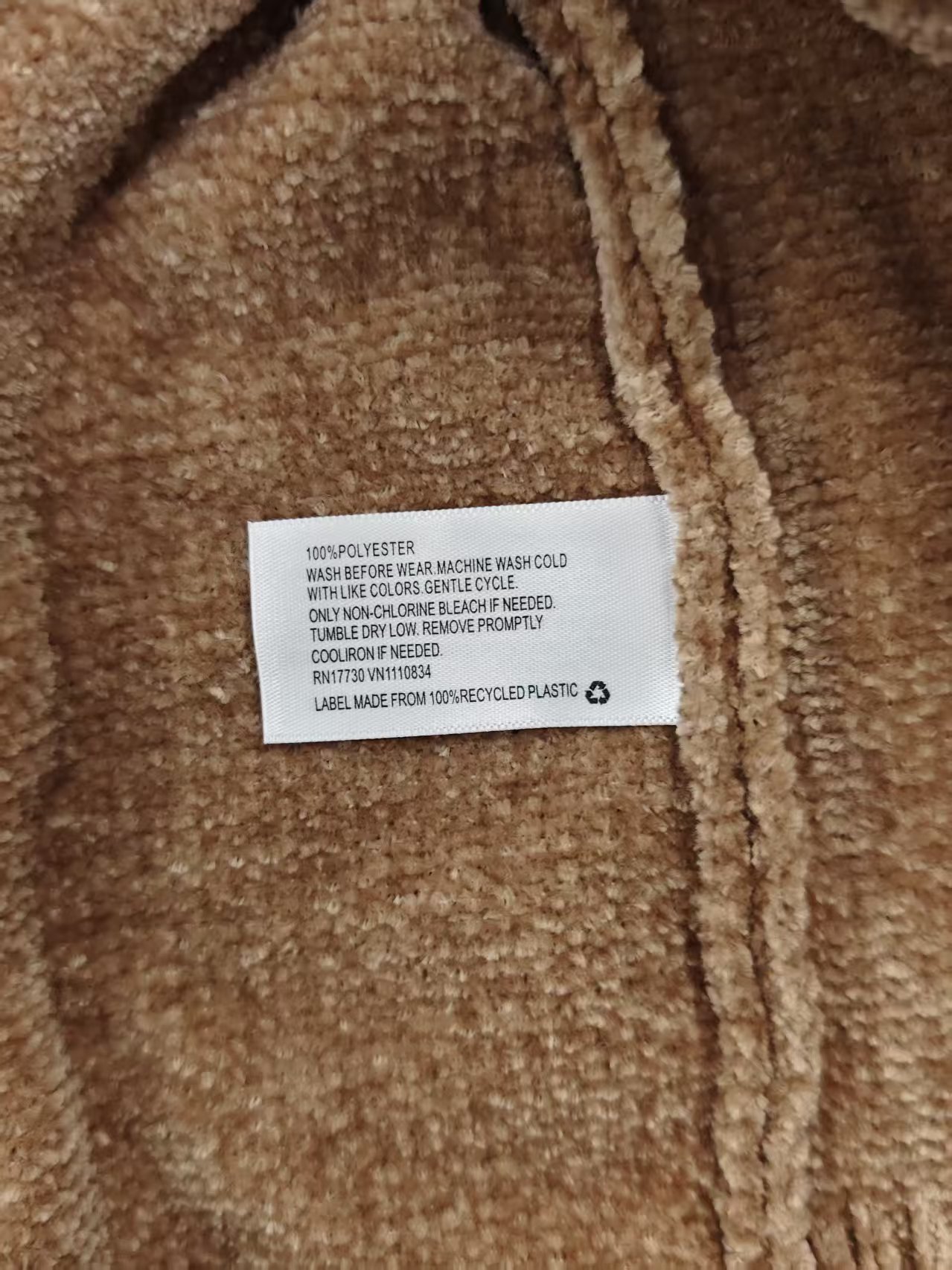 Ribbed hem and seam construction of women's sweater TF8040