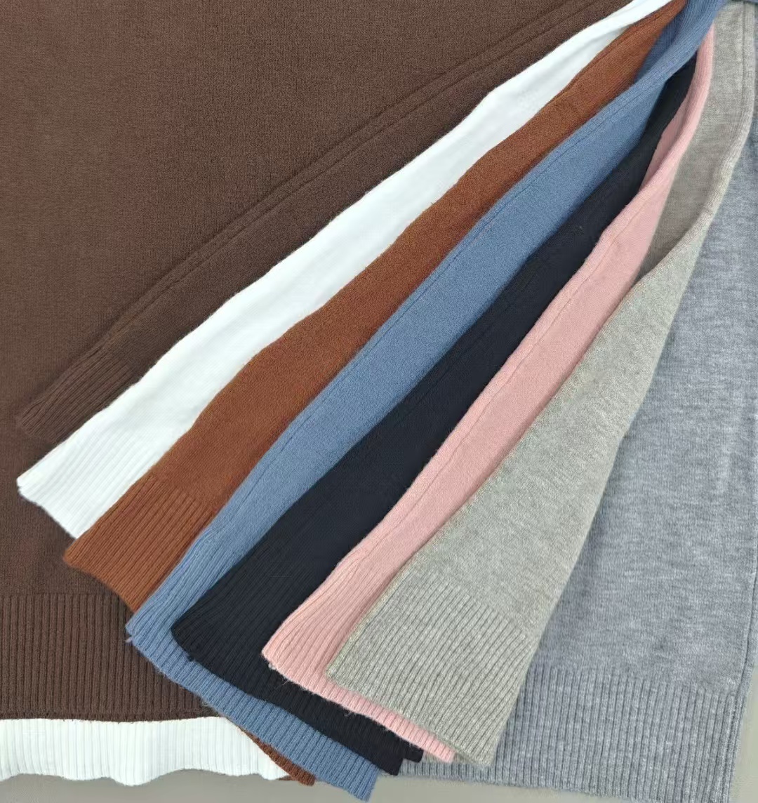 Multiple color options for ladies' crewneck sweater style TF8550