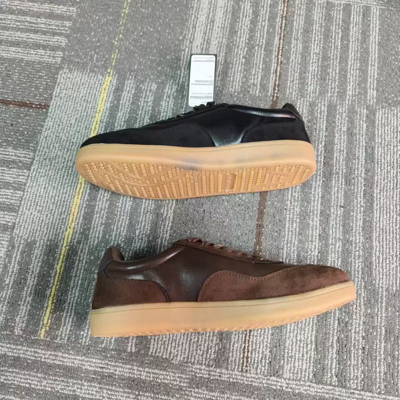 Brown and black ladies' casual dress shoes TF9495 wholesale