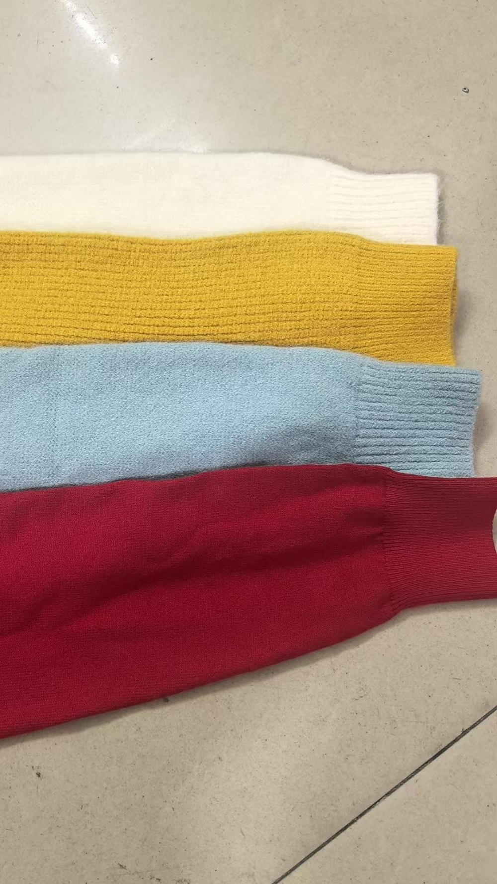 Assorted color options for wholesale ladies' knit sweater TF9553