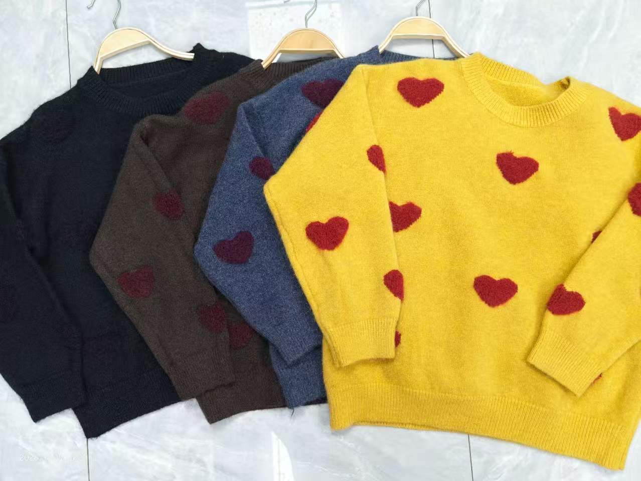 Assorted color options for wholesale ladies' sweater TF9499