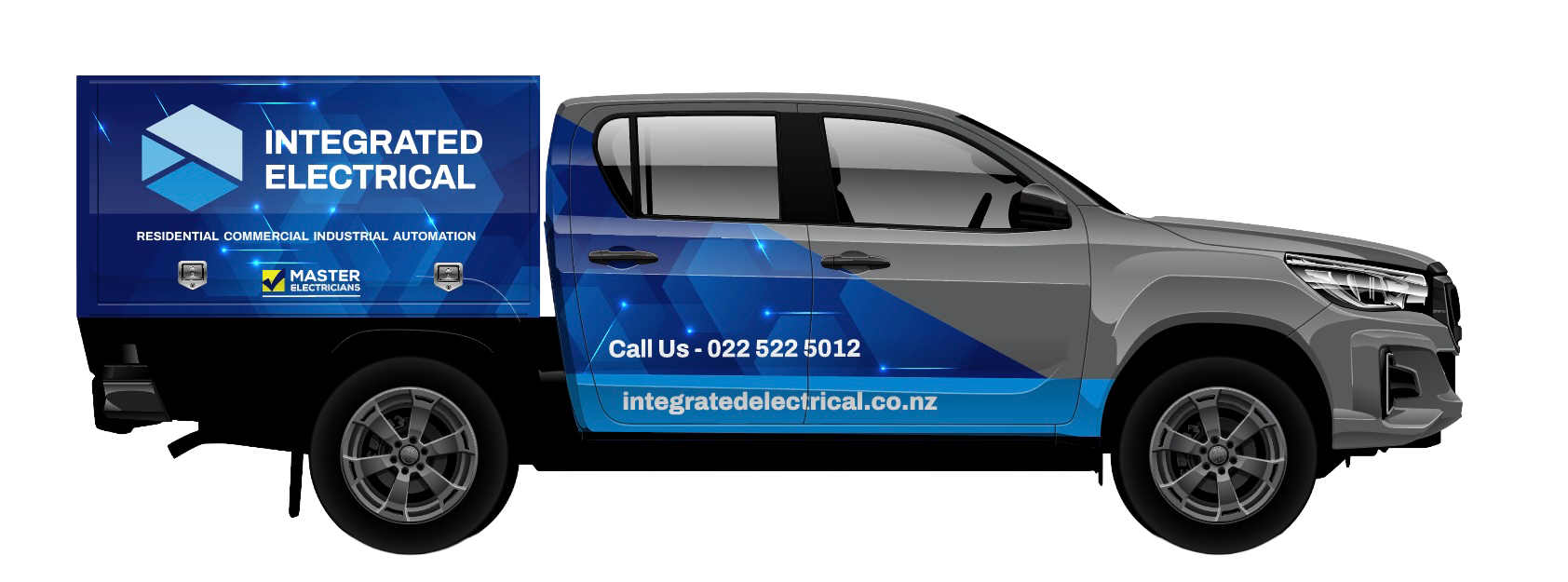 Integrated Electrical Hilux side profile