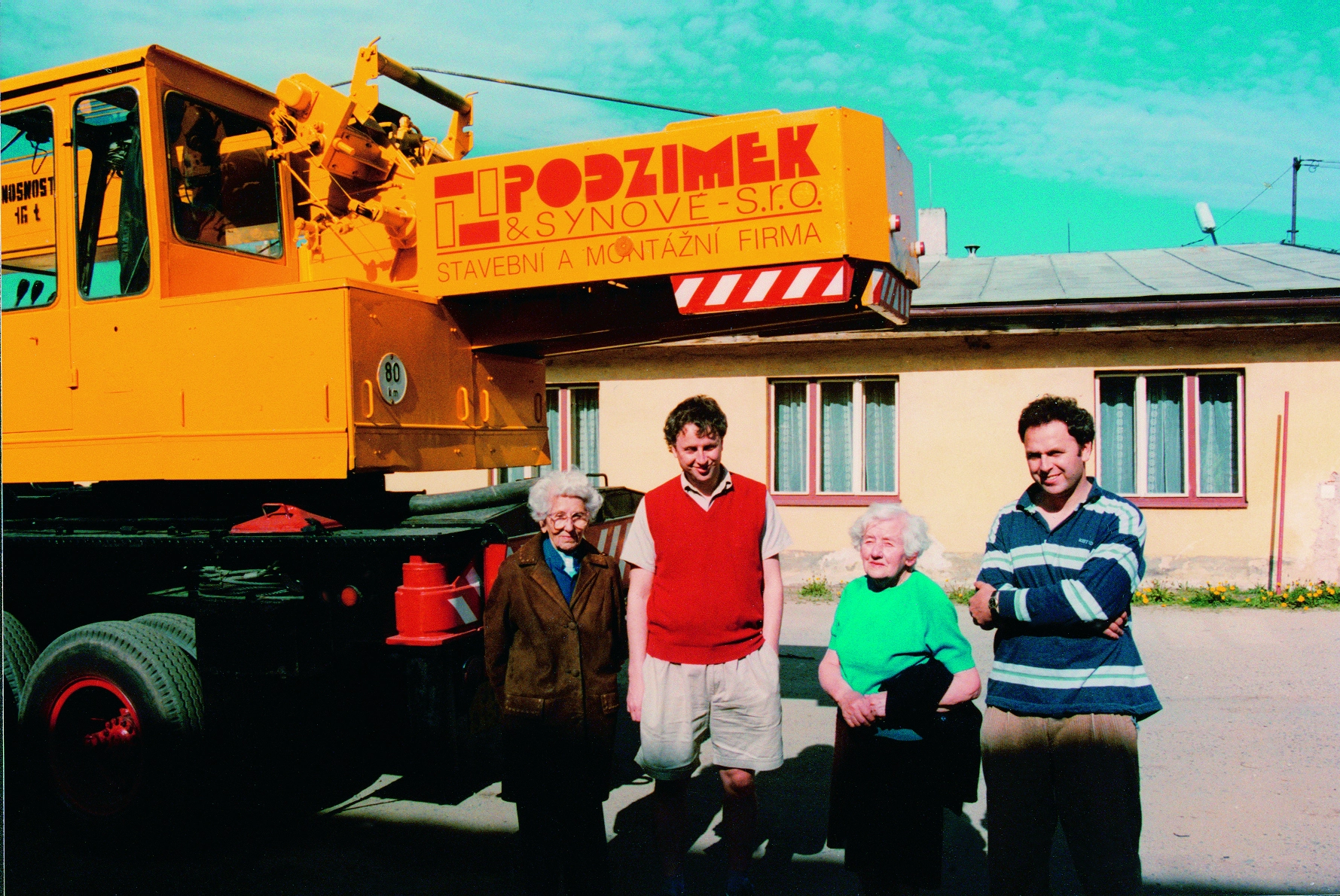 Návrat rodinné firmy Podzimek a synové po restituci v roce 1993
