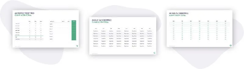 tableaux powerpoint template présentation mprez