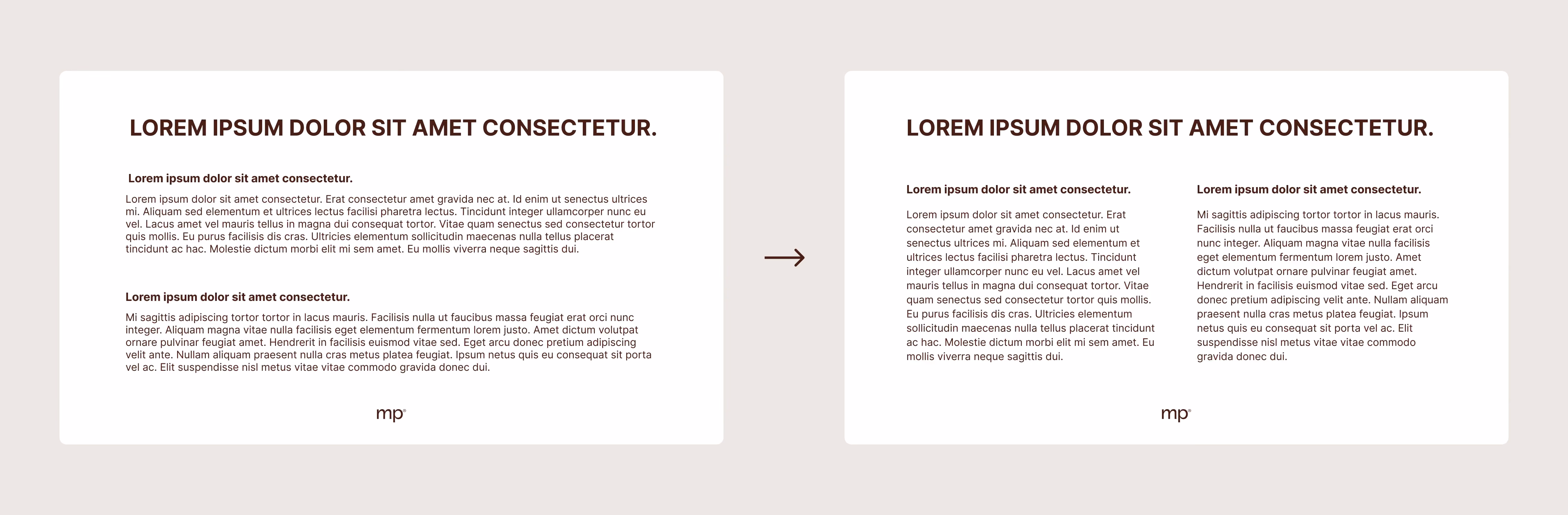 Pour capter l'attention des utilisateurs, préférer les colonnes sur les slides et autres supports web