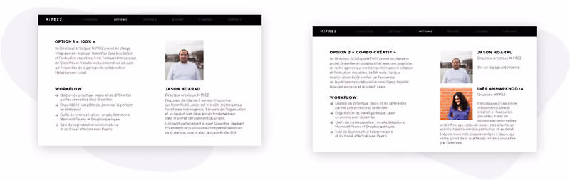 proposition team projet agence powerpoint mprez