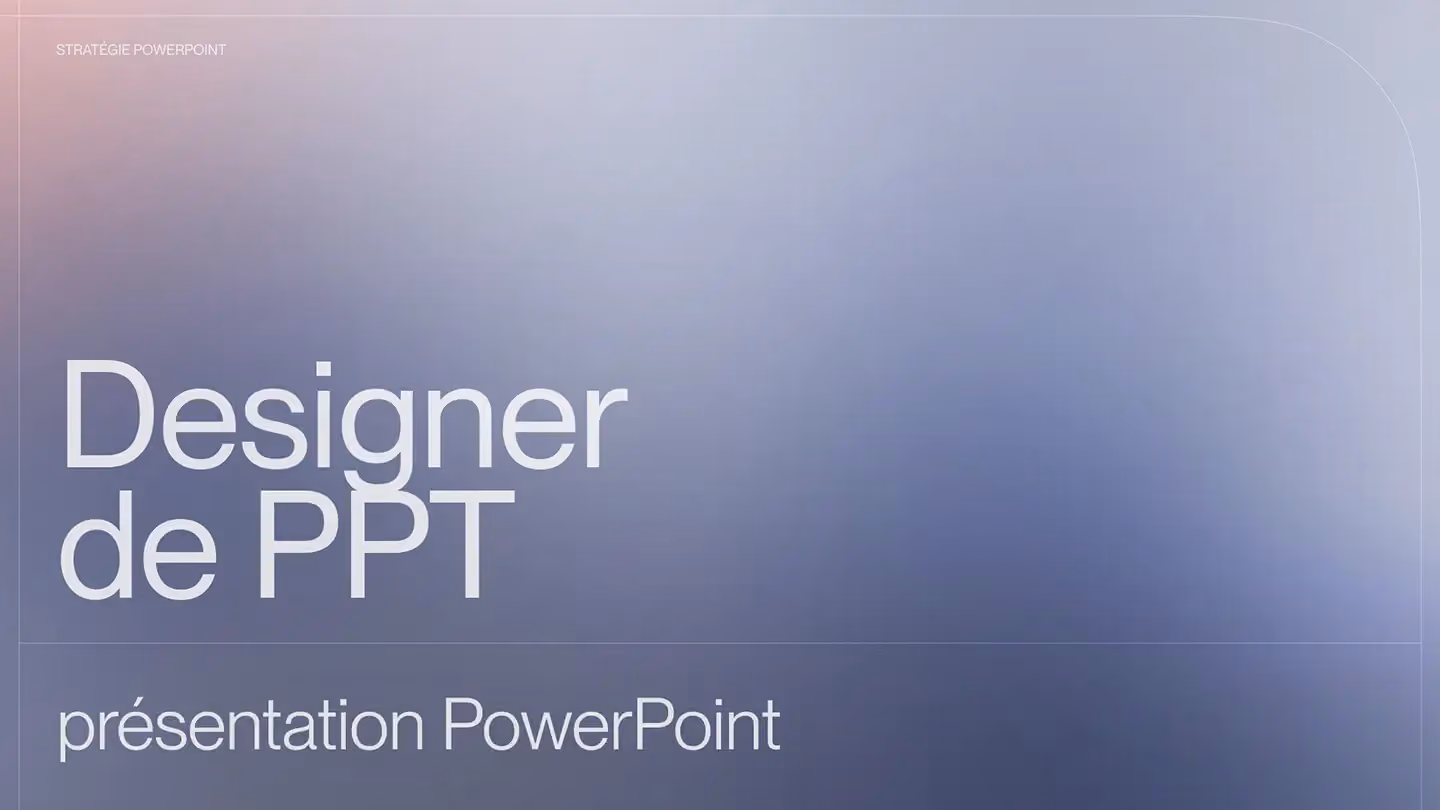 Quel est le rôle d’un designer de présentation PowerPoint ?