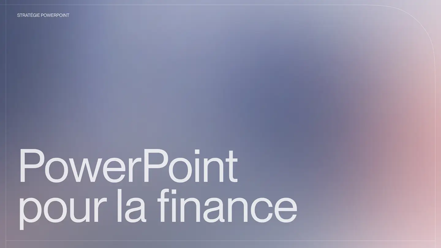 Réussir sa présentation financière