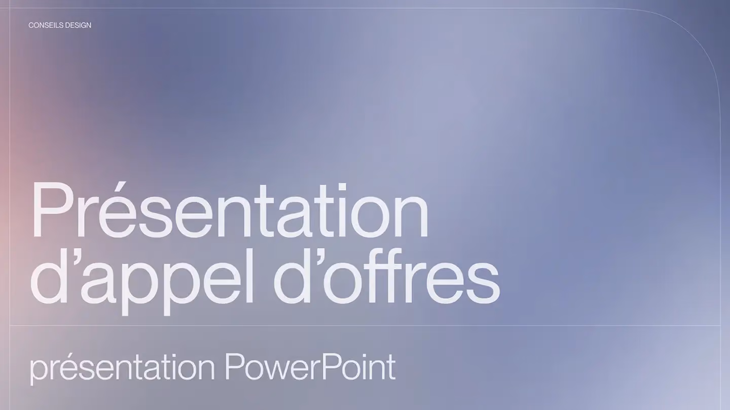 Les 3 erreurs fréquentes dans les présentations d’appel d’offres