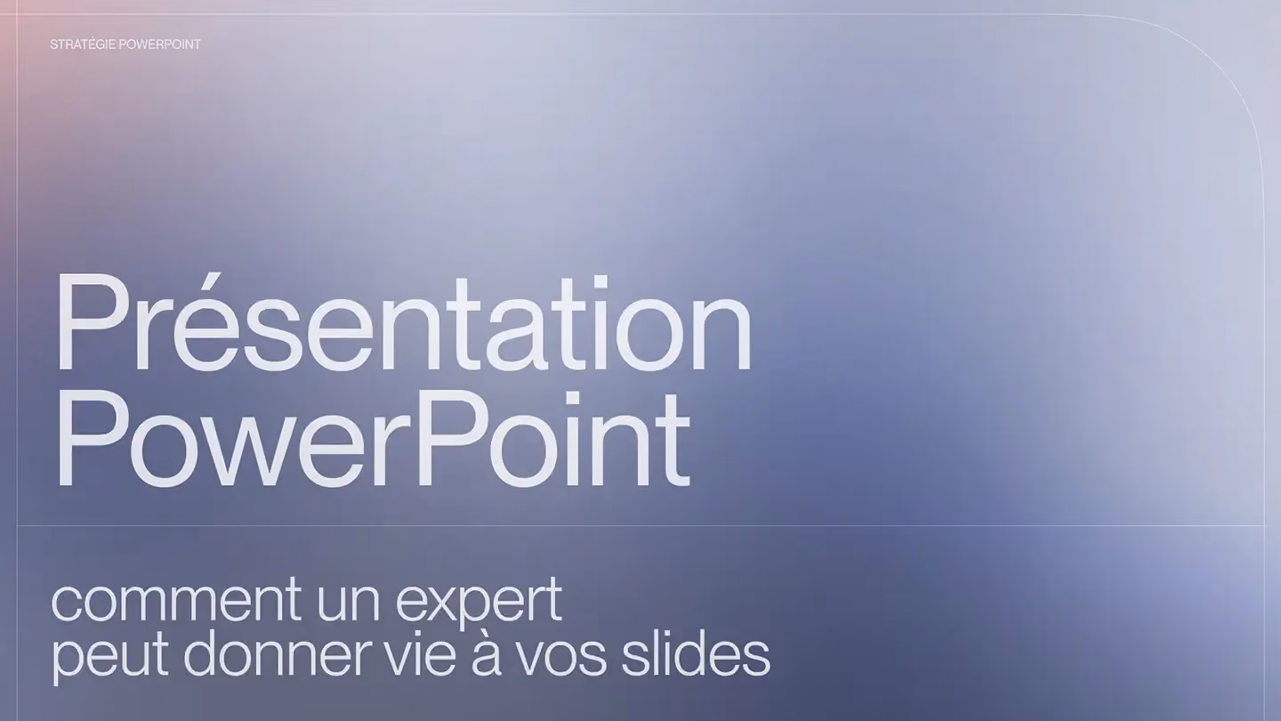 Prestation PowerPoint : comment un expert peut donner vie à vos slides ?