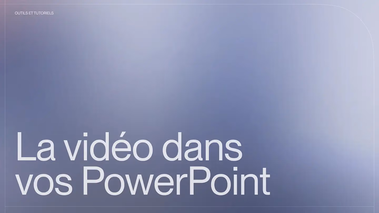 Pourquoi et comment intégrer la vidéo dans vos présentations PowerPoint pour maximiser l’impact de votre message ?