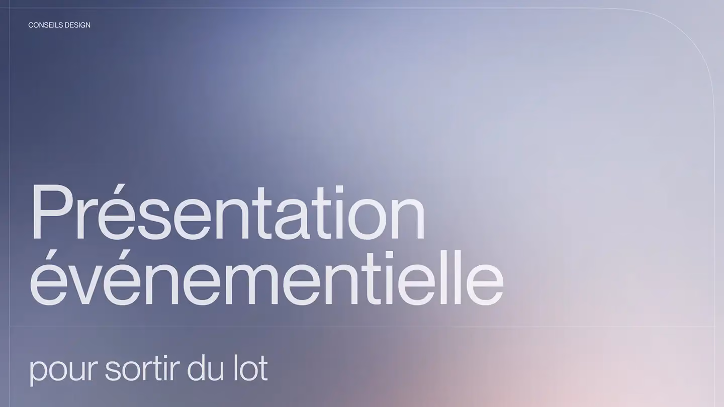 Présentation événementielle : 5 astuces d’experts pour sortir du lot