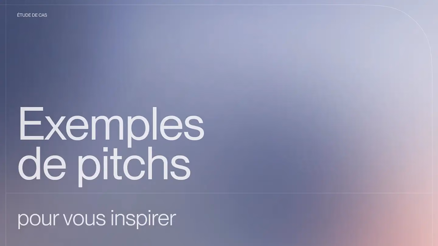 Exemples de pitchs percutants : nos conseils et modèles pour vous inspirer