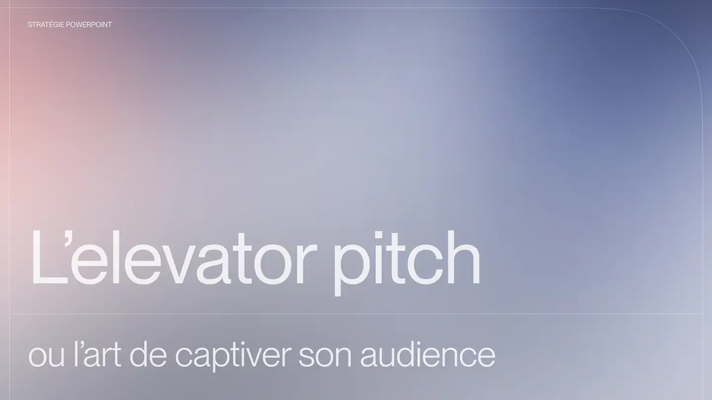 L’elevator pitch ou l’art de captiver son audience