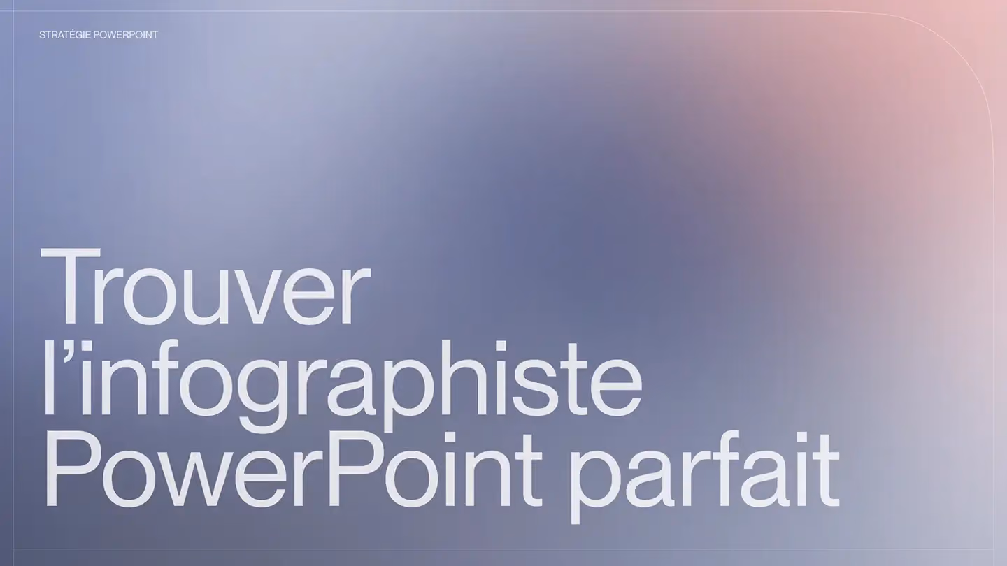 Trouver l’infographiste PowerPoint parfait