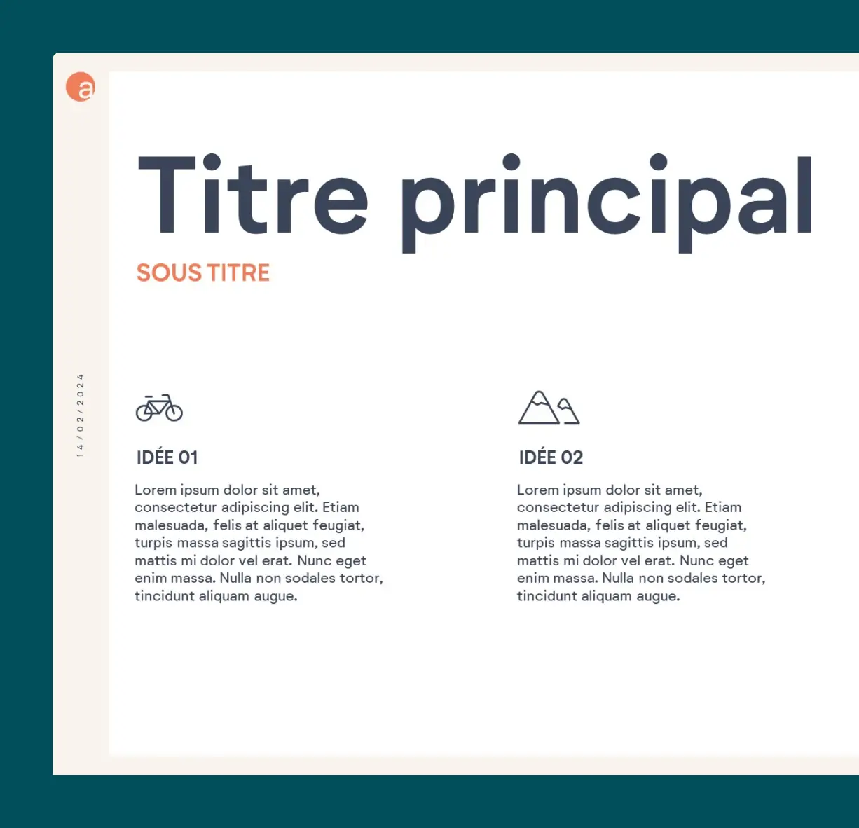 Storyboard of the steps for creating a PowerPoint presentation