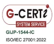 G-CERTi ISO/IEC 27001:2022（GIJP-1544-IC）