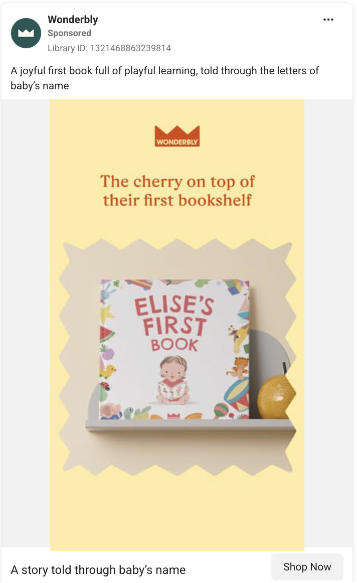 wornderbly meta ads creative