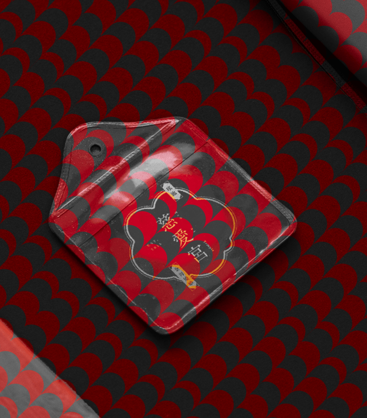 Taiwanese temple imagery reworked into a graphic pattern system, image 2