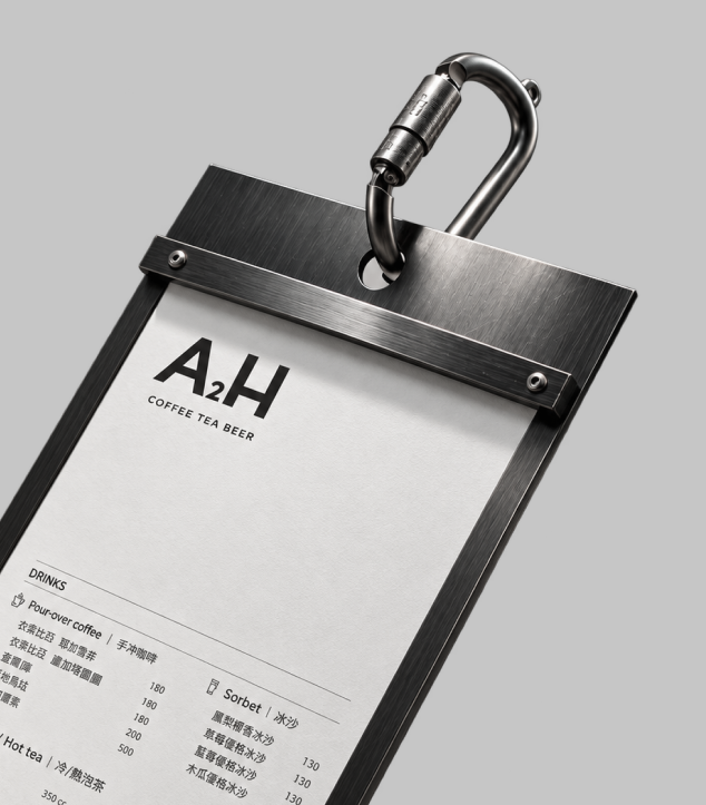 A2H café-bar visual identity for urban cyclists, image 5